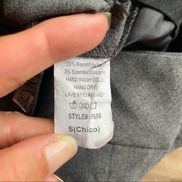 Margret Shorts by Be Cool - Charcoal Gray, Size Small - Picture 3 of 3